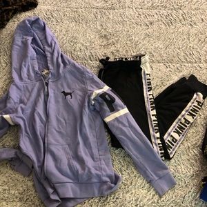 lavender Victoria Secret PINK two piece set